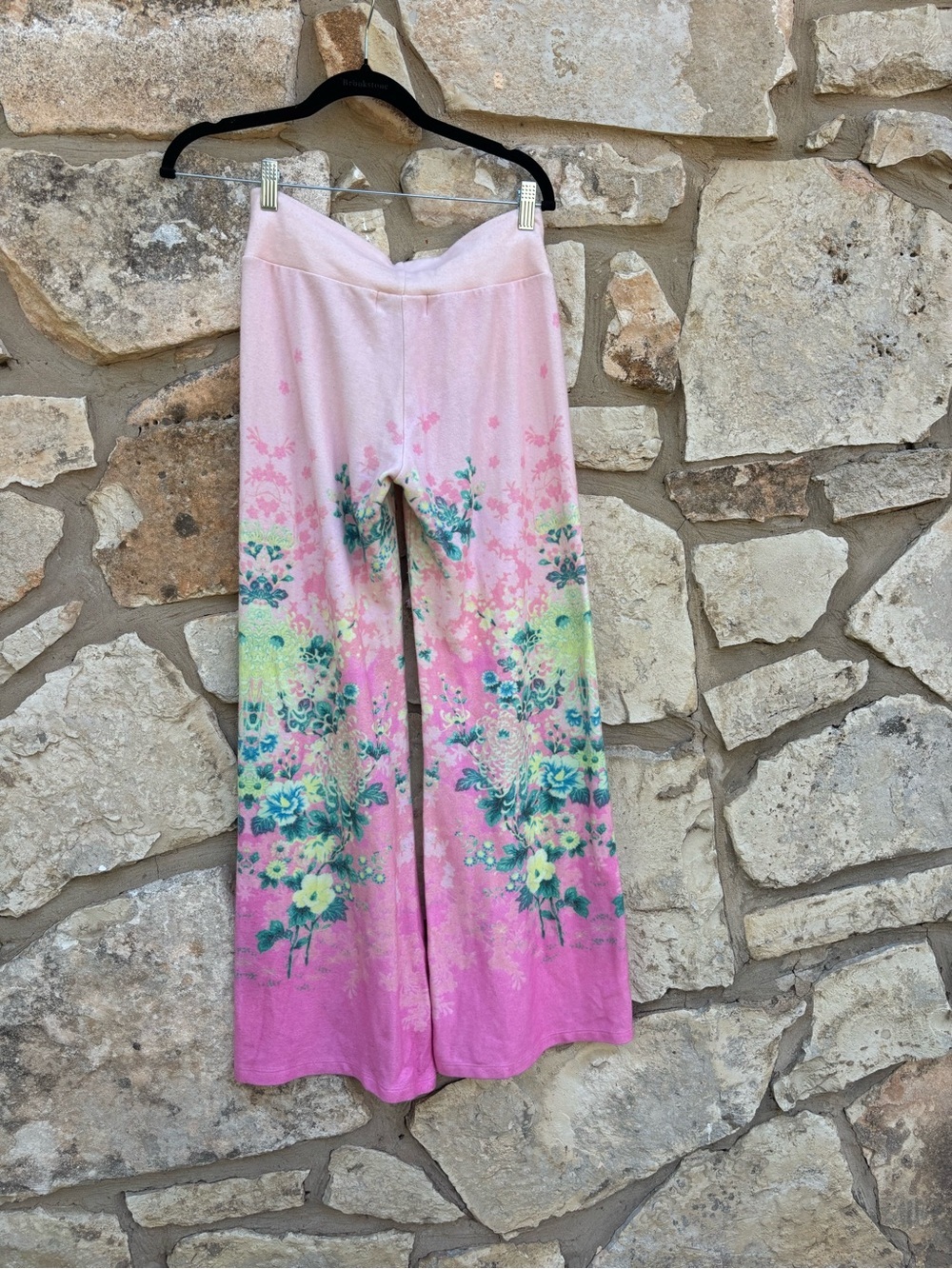 Wildfox Couture floral wide-leg lounge pants  size small - Picture 3 of 4